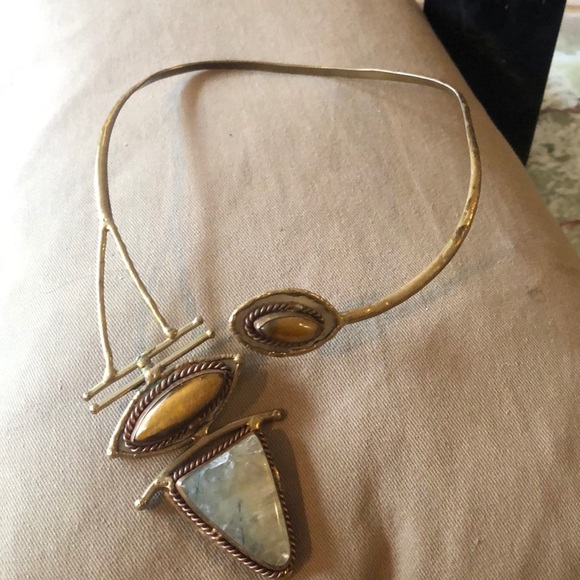 Handmade Artisan golden/green Agates - Picture 6 of 6